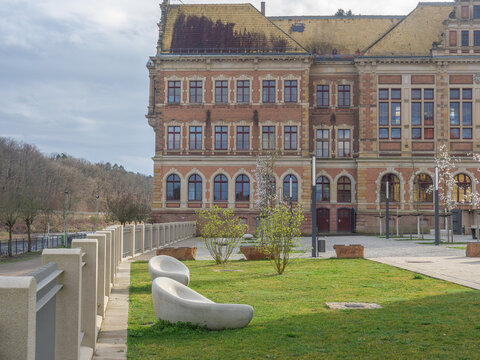Die Stadt Grimma in Sachsen