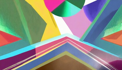 bright multicolored abstract background in the style of computer games of the 2000s y2k style
