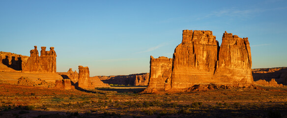 Arches Red Rock Panorama