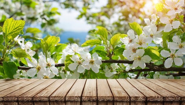 table background and spring time