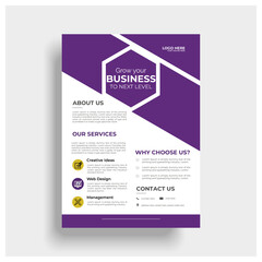 Business Brochure design, cover modern layout, poster, flyer in A4