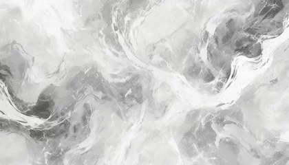 Fotobehang abstract white background with marbled texture pattern in elegant fancy design grunge swirls and messy marbled pattern in detailed painted white and gray stone backdrop layout © Charlotte