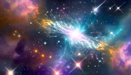 beautiful space background