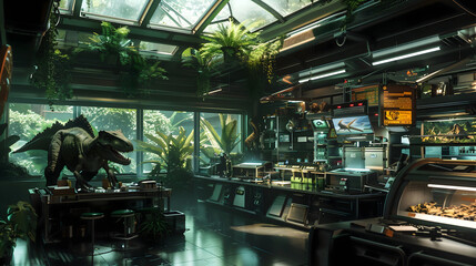 Dinosaur survival simulation game, offering a thrilling experience of prehistoric life , 8k