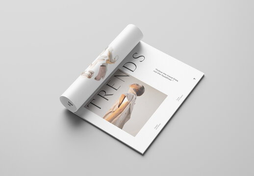 Matte Magazine Mockup