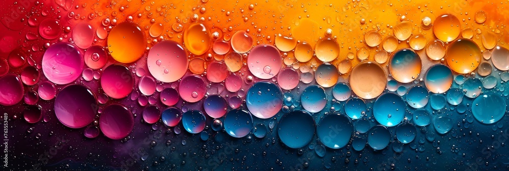 Aufkleber in this captivating water abstraction, liquid forms intricate patterns, offering a mesmerizing blend