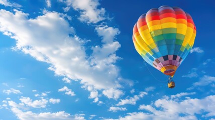 Naklejka premium hot air balloon