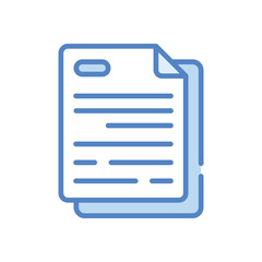 Document icon design vector illustration