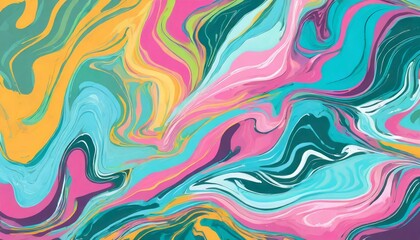 abstract background of colored spots of paint in the form of waves abstract colorful background liquid paint