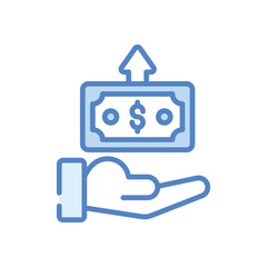 Money Monetization  icon design