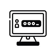 Password Monetization  icon design