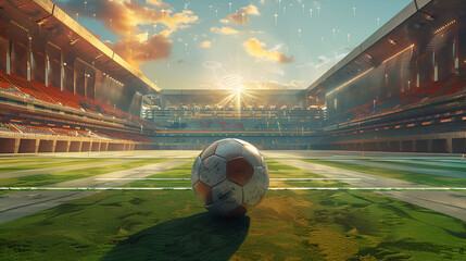  Soccerball Football Stadium World Cup