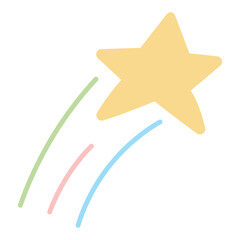 Obraz premium Stars Doodle Handdrawn