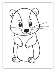 Cute Animal Vector, Animals Coloring Pages, Farm Animals