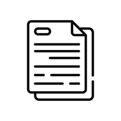 Document icon design vector illustration