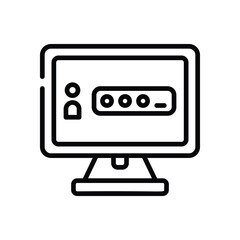 Password Monetization  icon design