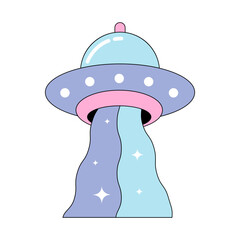 Psychedelic Ufo Element