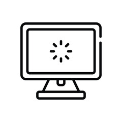 Computer Monetization  icon design