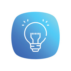 Lightbulb icon design vector illustration