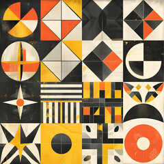 Abstract Geometric Patterns Collection: Detailed Graphic Resource