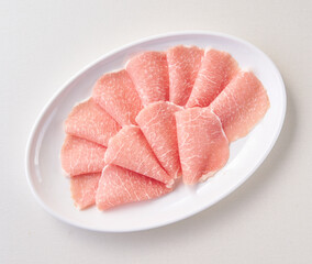 Shabu menu hotpot isolated dish suki