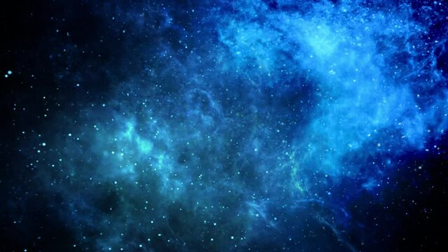 colorful galaxy nebula particles space background