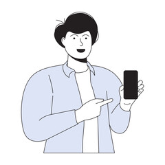 People Holding Phone