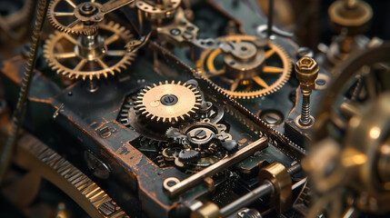 Antique Clockwork Mechanisms