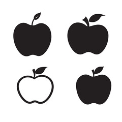 Apple silhouette