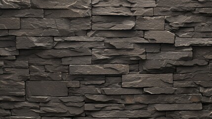 Dark slate stone wall texture