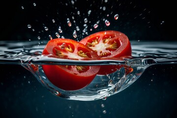 tomate, tomates, plein de fraîcheur, gros plan