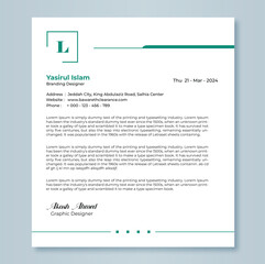 Letterhead Design ।। For Free