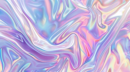 holographic rainbow foil abstract background - obrazy, fototapety, plakaty