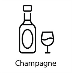 Champagne icon