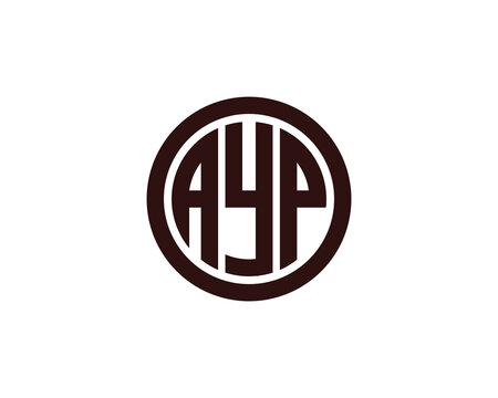 AYP logo design vector template