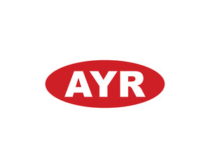 AYR Logo design vector template