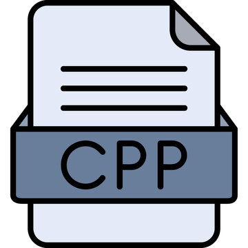 CPP File Format Vector Icon Design