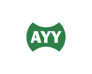 AYY Logo design vector template