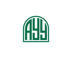 AYY Logo design vector template