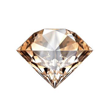 gold diamond PNG Transparent white background