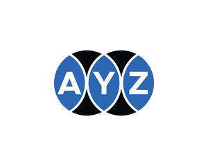 AYZ logo design vector template