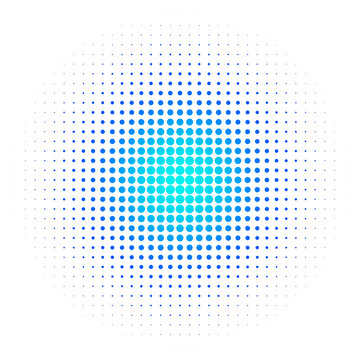Dot halftone pattern background. Vector abstract circle wave grid or geometric gradient texture background, Grunge Halftone Texture.