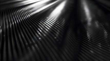 carbon kevlar fiber texture pattern background, complex industrial carbon fiber abstract wavy sheet detail in full frame view