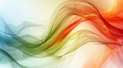 A colorful abstract background with a rainbow of colors, AI