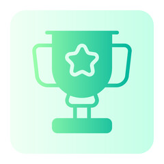 trophy gradient icon