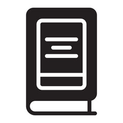 book glyph icon