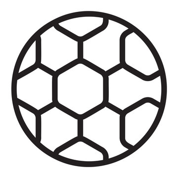 recommend clip art: soccer line icon