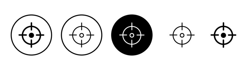 Target icon vector isolated on white background. Target vector icon. goal icon. marketing target. Aim