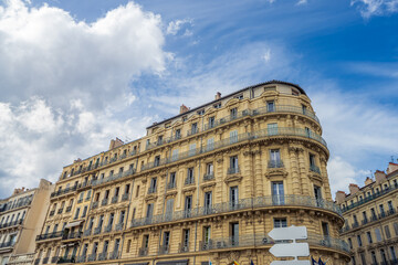 Obraz premium Old city of Marseille, France