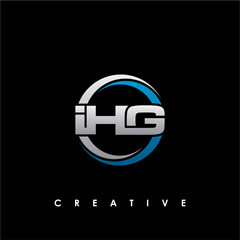 IHG Letter Initial Logo Design Template Vector Illustration